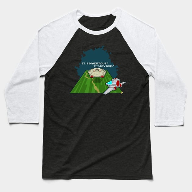 It's dangerous, it's devious! Baseball T-Shirt by vhzc